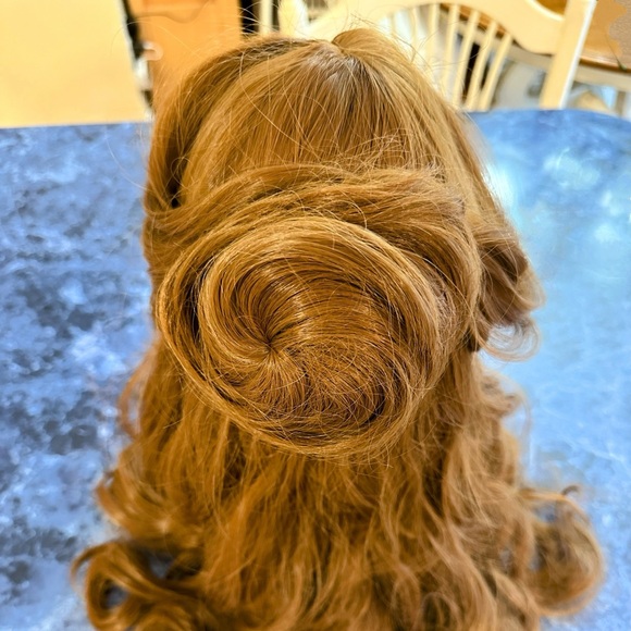 SOLD - COMPLETE COSTUME Beauty & the Beast Belle Dress COSTUME AND WIG - Med - Picture 6 of 10